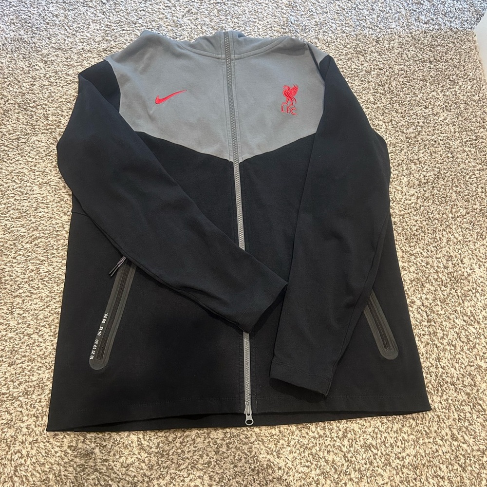 Nike Liverpool FC tech hoody. Mens size Large